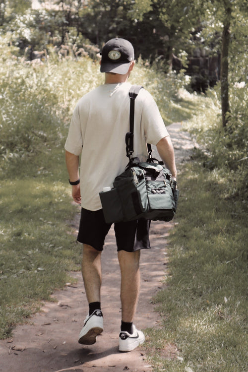 Revolution Mini Deluxe V3 Disc Golf Bag - Golden Dream Gotta Go Gotta Throw