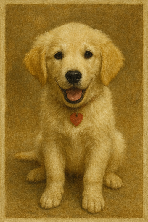 EzBuyCo Custom Dog Portraits – 5 Unique Images Delivered in 24 Hours