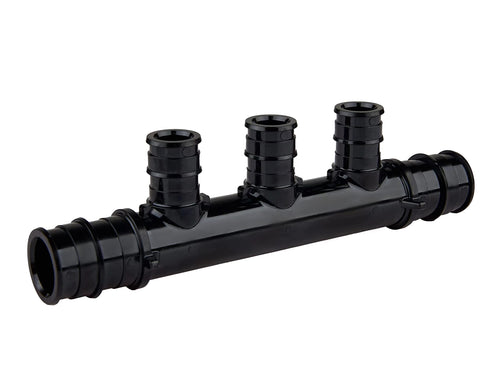 PEX A Expansion 3/4" x 1/2" Open Manifold (3 port) Plumbingsell