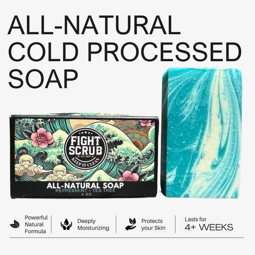 Antibacterial Body Soap Fight Scrub