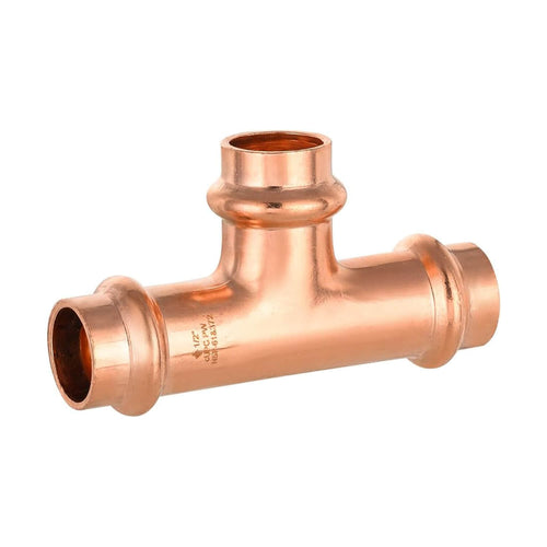 Pro 10 Pack 1/2" Press Copper Tee