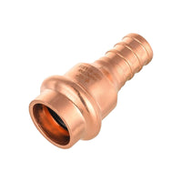 1/2" Press Copper x 1/2" PEX-B Crimp Adapter (Lead Free)