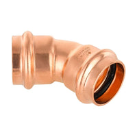 1" Press Copper 45° Elbow (Lead Free) Plumbingsell