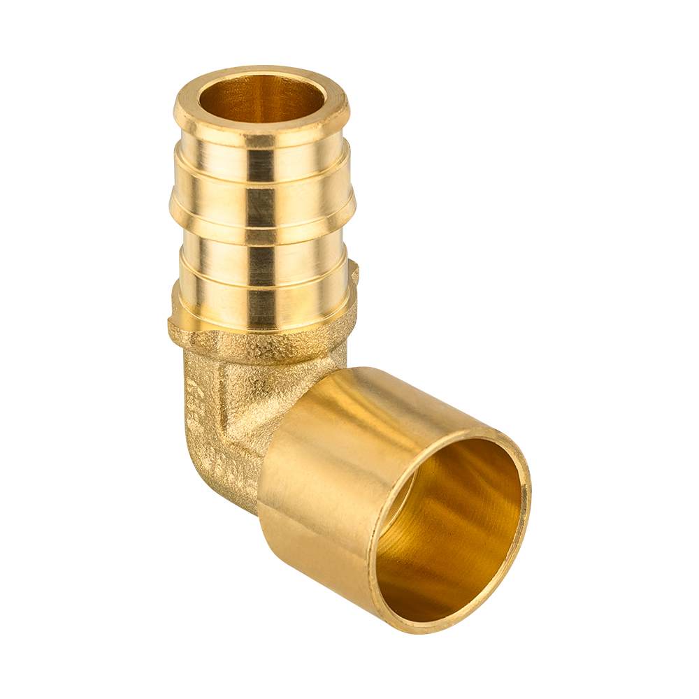 PEX A Expansion 1/2" PEX x 1/2" Female Sweat F1960Elbow (Lead Free)