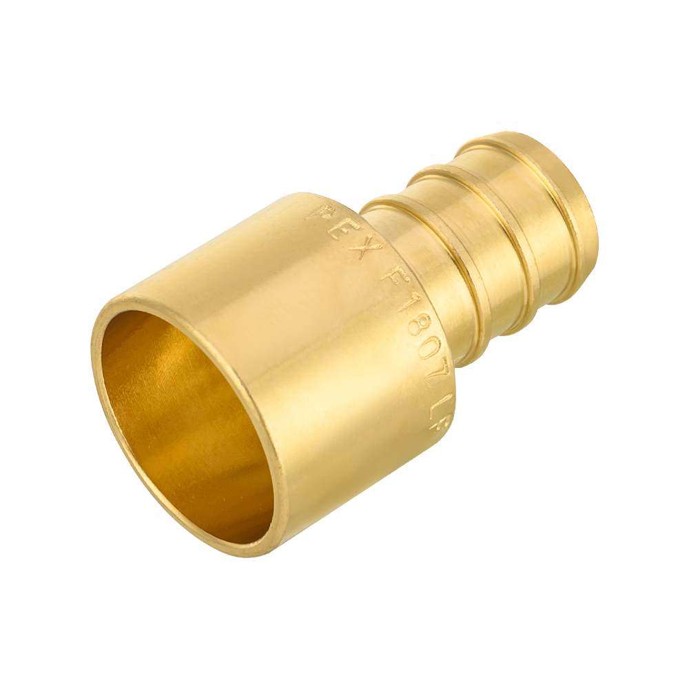 PEX-B Crimp 1" x 1" Female Sweat Adapter (Lead Free)