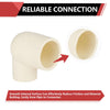 3/4" x 1/2" CPVC CTS 90° Reducing Elbow (Socket)