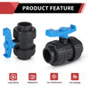 2-1/2" PVC True Union Ball Valve SCH 40/80