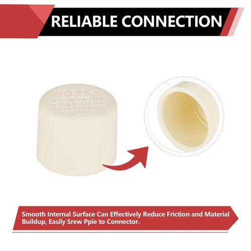 1/2" CTS CPVC Cap (Socket) Plumbingsell