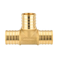 PEX-B Crimp 3/4" PEX x 3/4" PEX x 3/4" PEX Tee (Lead Free) Plumbingsell