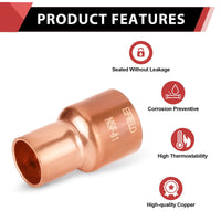 1-1/2" x 1-1/4" FTGxC Reducer Plumbingsell