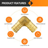 PEX-B Crimp Elbow 1/2" PEX x 1/2" PEX (Lead Free) Plumbingsell