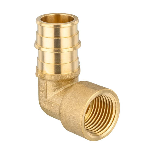 PEX A Expansion 3/4" PEX x 1/2" Female Elbow (Lead Free)