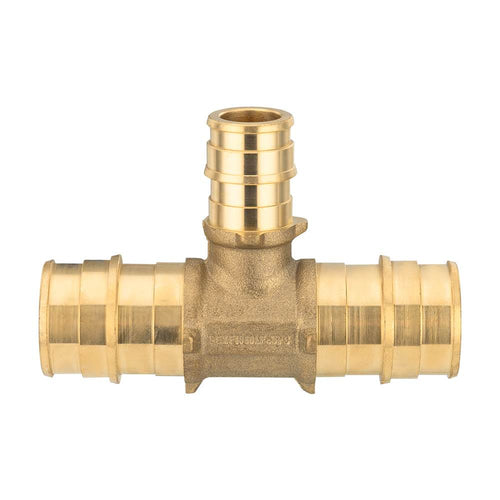 PEX A Expansion 3/4" x 3/4" x 1/2" PEX Expansion Reducing Tee (Lead Free) Plumbingsell