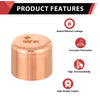 5/8" Solder Copper Pipe End Cap (Plug) Plumbingsell