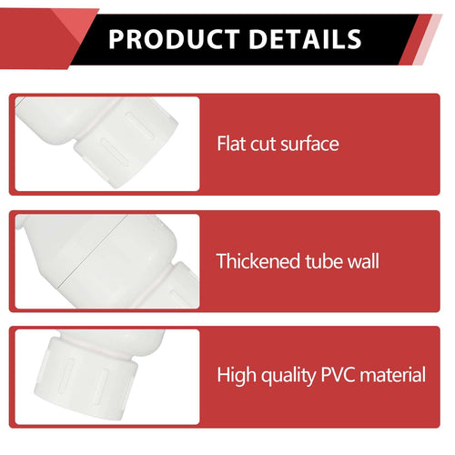 1-1/2" PVC In-Line Check Valve