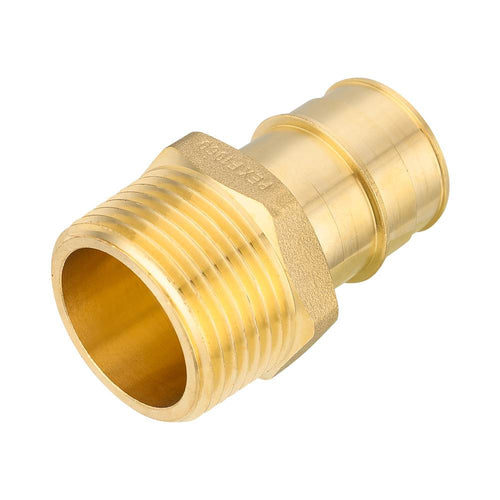 PEX A Full Flow Expansion Adapter 3/4" PEX x 1" Male Threaded F1960 Adapter (Lead Free) Plumbingsell
