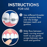 Oral-B Threader Floss, 30 Count EasyOptionXY LLC