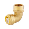 3/4" x 3/4" F Push Fit Femele Elbow Plumbingsell