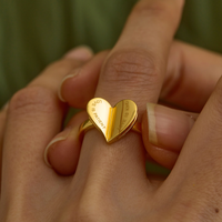 Chapters of Love Engraved Statement Ring vanimy