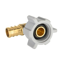 PEX-B Crimp 1/2" PEX X 1/2" Female NPT Swivel Elbow (Lead Free)