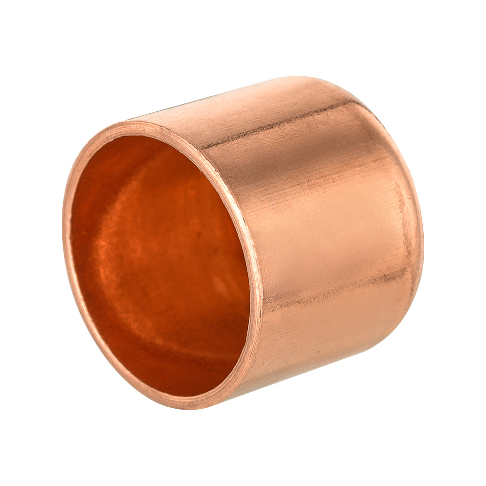 Pro 50 Pack 1/2" Solder Copper Pipe End Cap (Plug)