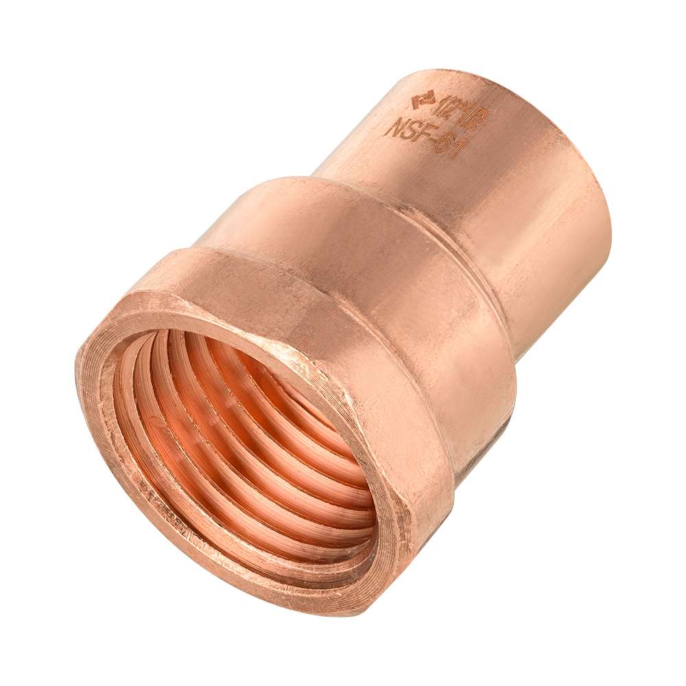 1/2" C x FNPT Copper Female Adapter