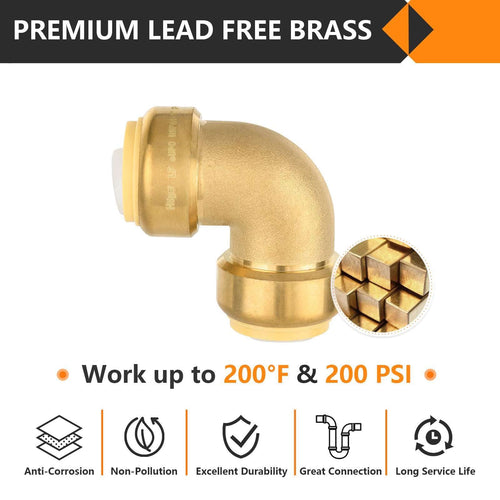 1" x 1" Push Fit Elbow Plumbingsell