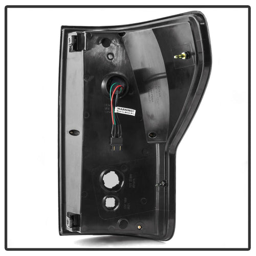 Spyder 07-13 Toyota Tundra V2 Light Bar LED Tail Lights - Smoke ALT-YD-TTU07V2-LB-BSM OffRoadUSA.com