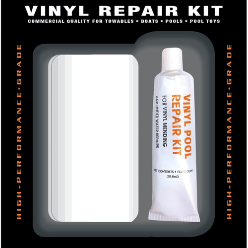 WOW Watersports Vinyl PVC Repair Kit For Boating Tubes Air Mattresses Inflatable Rafts Jupiter Gear