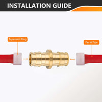 PEX A Expansion 1" PEX x 1" PEX Expansion Coupling (Lead Free) Plumbingsell