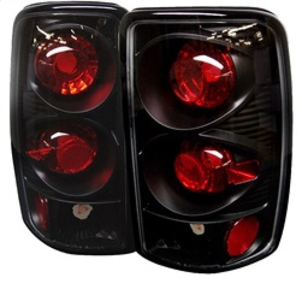 Spyder Chevy Suburban/Tahoe 1500/2500 00-06 Euro Style Tail Lights Black ALT-YD-CD00-BK OffRoadUSA.com