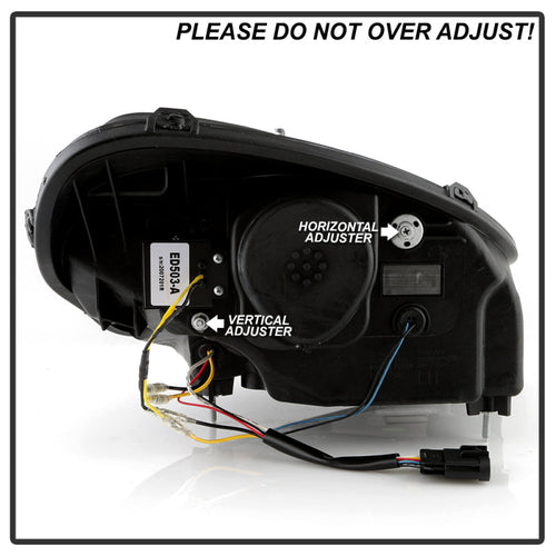 Spyder Apex Series 05-13 Chevrolet C6 Corvette Hi Powered LED Module Headlights OffRoadUSA.com