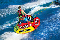 WOW Sports Uto Apollo 2 Person Towable Water Tube For Pool and Lake (18-1090 ) Jupiter Gear