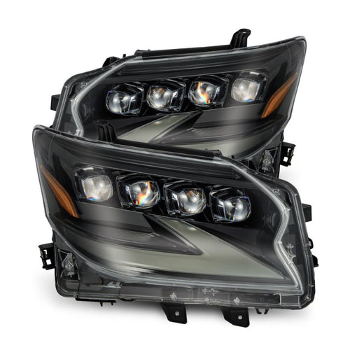 AlphaRex 14-23 Lexus GX 460 NOVA-Series LED Projector Headlights Alpha-Black OffRoadUSA.com