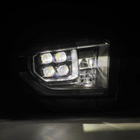 AlphaRex 14-21 Toyota Tundra MK II NOVA-Series LED Projector Headlights Black OffRoadUSA.com