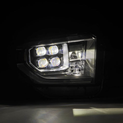 AlphaRex 14-21 Toyota Tundra MK II NOVA-Series LED Projector Headlights Black OffRoadUSA.com