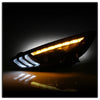 Spyder 15-18 Ford Focus Projector Headlights - Seq Turn Light Bar - Black PRO-YD-FF15-LBSEQ-BK OffRoadUSA.com