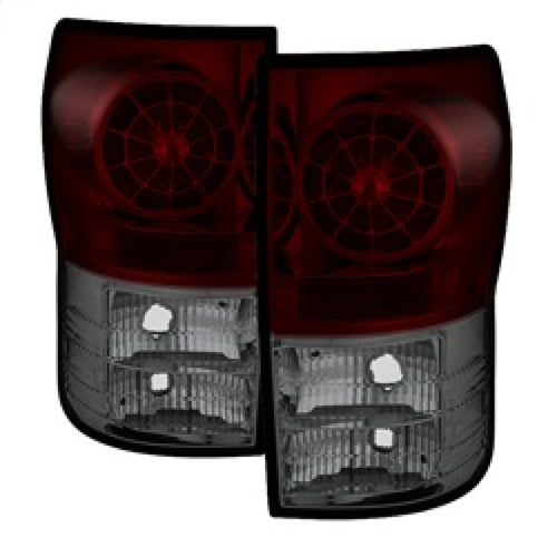 Spyder Toyota Tundra 07-13 LED Tail lights Red Smoke ALT-YD-TTU07-LED-RS OffRoadUSA.com