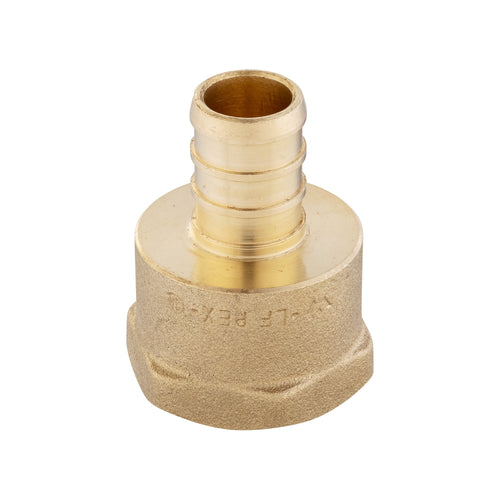 PEX-B Crimp 1" PEX x 1" Female Threaded Adapter (Lead Free)