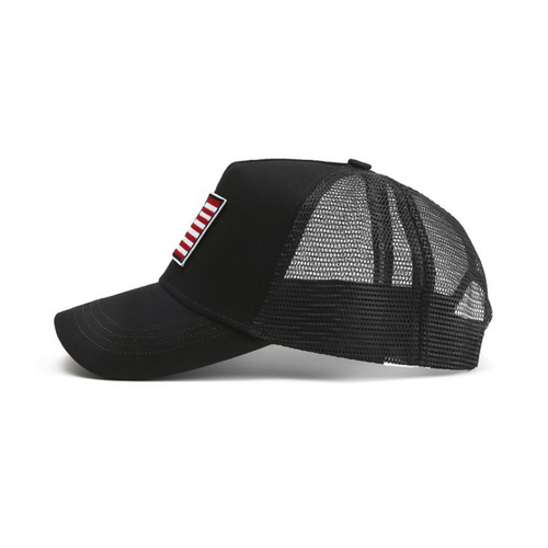 American Flag Trucker Hat with Adjustable Strap Jupiter Gear