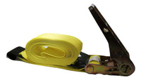 4" x 30 Ft Ratchet Strap w/ Flat Hooks | R430F RatchetStrap.Com