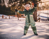 Green Dreams Waterproof Snowsuit Toddler Youth - Pre-Order Winter Gear Keep the Littles Wild