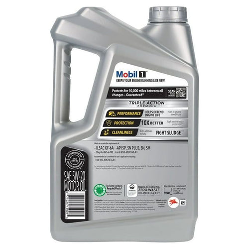 Mobil 1 Advanced Full Synthetic Motor Oil 5W-20, 5 qt (3 Pack) EasyOptionXY LLC