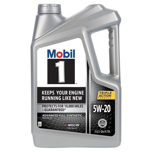 Mobil 1 Advanced Full Synthetic Motor Oil 5W-20, 5 qt (3 Pack) EasyOptionXY LLC
