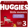 Huggies Little Movers Baby Diapers Size 3; 120 Count EasyOptionXY LLC