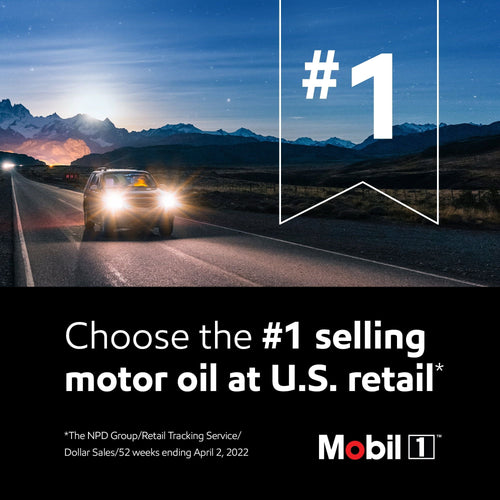 Mobil 1 High Mileage Full Synthetic Motor Oil 5W-20,1 qt EasyOptionXY LLC