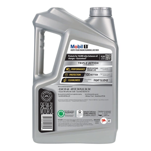 Mobil 1 Advanced Full Synthetic Motor Oil 5W-30, 5 qt (3 Pack) EasyOptionXY LLC