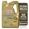 Castrol EDGE Extended Performance 5W-30 Advanced Full Synthetic Motor Oil, 5 Quarts EasyOptionXY LLC