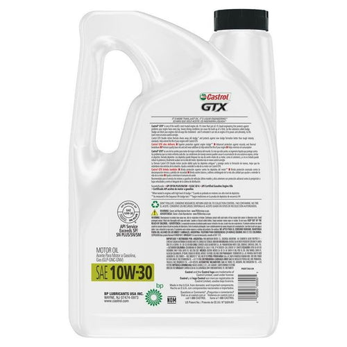Castrol GTX 10W-30 Conventional Motor Oil, 5 Quarts EasyOptionXY LLC