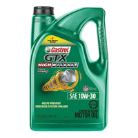 Castrol GTX High Mileage 10W-30 Synthetic Blend Motor Oil, 5 Quarts EasyOptionXY LLC